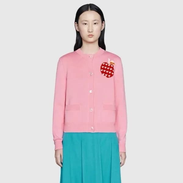 구찌 여성 브이넥 가디건 - Gucci Womens V-neck Cardigan - guc… - 1