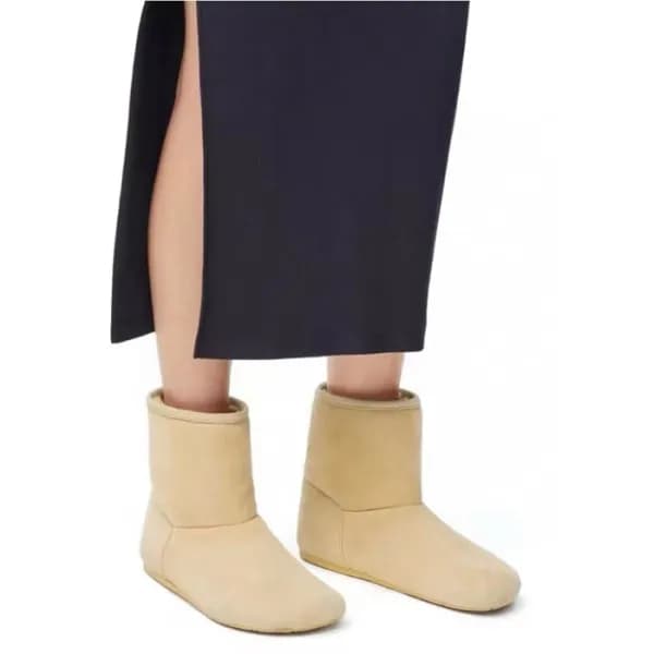 로에베 여성 시어링 부츠 - Loewe Womens Lago Boots - prs3249x - 1