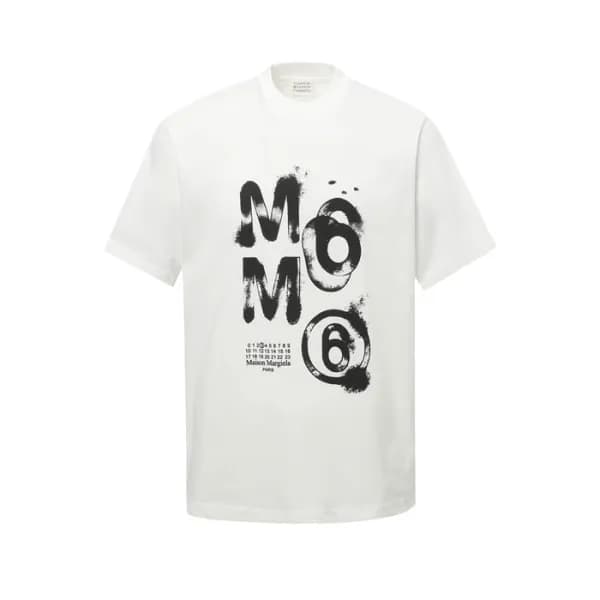 메종 마르지엘라 남성 라운드 반팔 티셔츠 - Maison Margiela Mens Roun… - 1