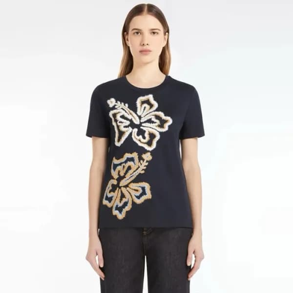 막스마라 여성 크루넥 반팔티 - Maxmara Womens Round Tshirt - ma… - 1