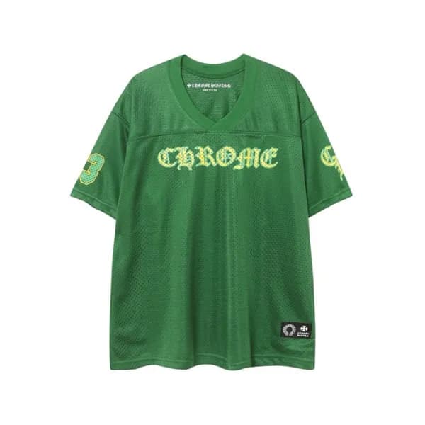 크롬하츠 남성 브이넥 반팔티 - Chrom Hearts Mens V-neck Tshirt … - 1