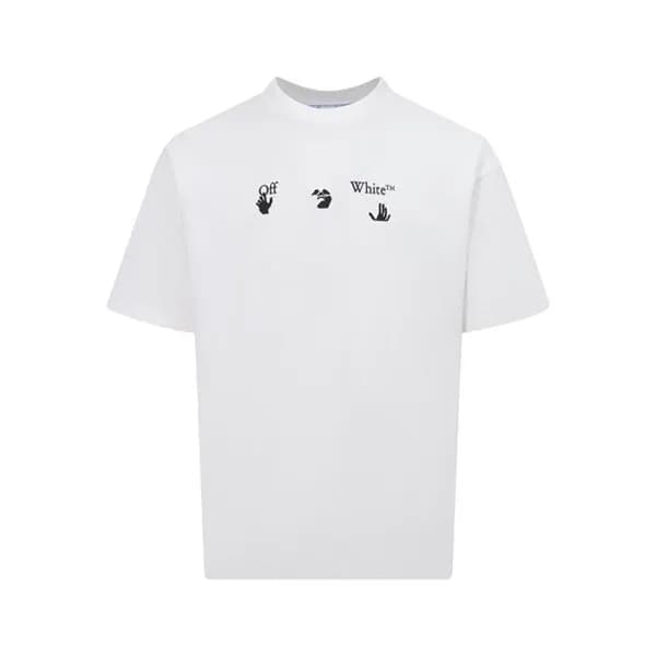 오프화이트 남성 라운드 반팔 티셔츠 - Off white Mens Round Tshirt … - 1