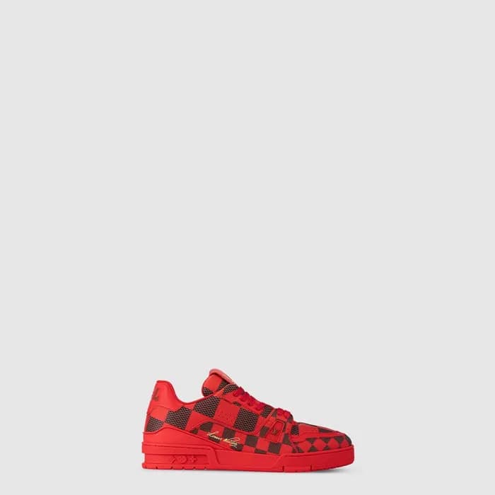 루이비통 남성 트레이너 스니커즈 - Louis vuitton Mens Trainer Sne… - 1