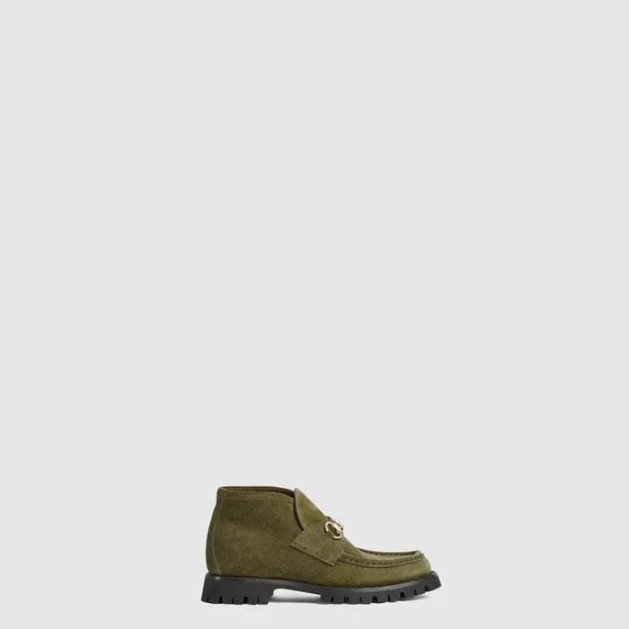 구찌 여성 홀스빗 앵클 부츠 - Gucci Womens Horsebit Ankle Boot… - 1