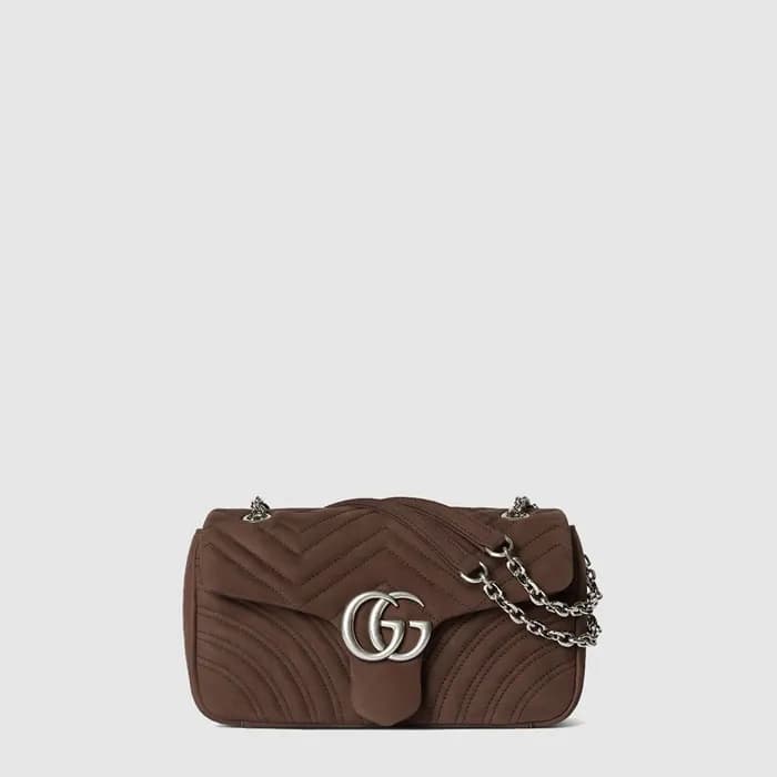 구찌 여성 GG 마몽 미디엄 숄더백 - Gucci Womens GG Marmont Medi… - 1