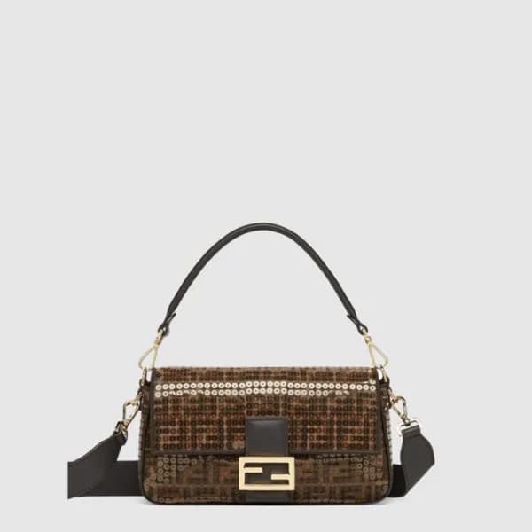 펜디 여성 바게트 백 미듐 - Fendi Womens Baguette Bag Medium … - 1