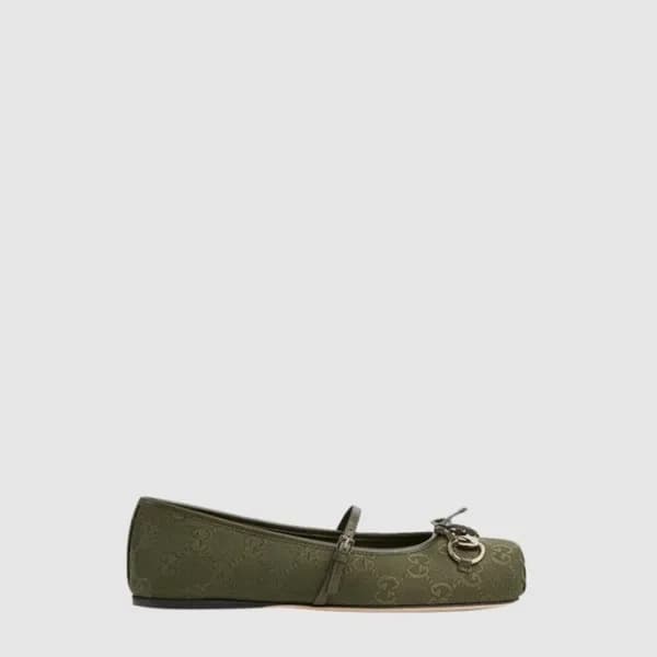 구찌 여성 홀스빗 플랫 슈즈 - Gucci Womens Horsebit Flat Shoes… - 1