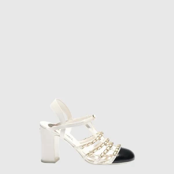 샤넬 여성 체인 슬링백 - Chanel Womens Chain Slingback - chs… - 1