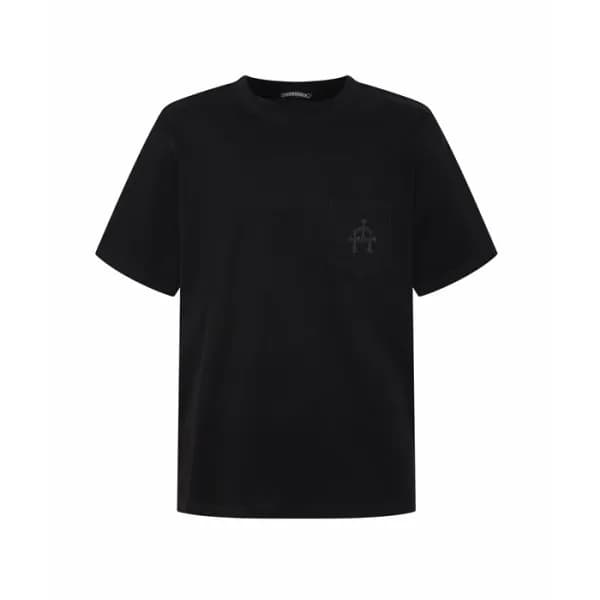크롬하츠 남성 라운드 반팔티 - Chrom Hearts Mens Round Tshirt -… - 1