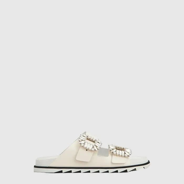 로저비비에 여성 슬라이디 비브 뮬 - Roger Vivier Womens Slid Viv Mule - ros14498x