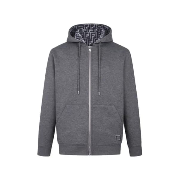 펜디 남성 집업 후드티 - Fendi Mens Zip Up Hooded - fec17663x - 1