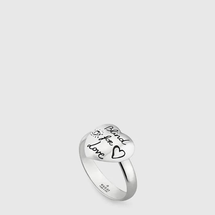 구찌 여성 하트 링 - Gucci Womens Heart Ring - acc10913x - 1