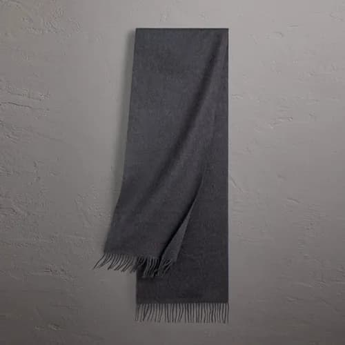 [버버리] 클래식 캐시미어 남여공용 블랙 스카프 bu0011w - Burberry Clas… - 1