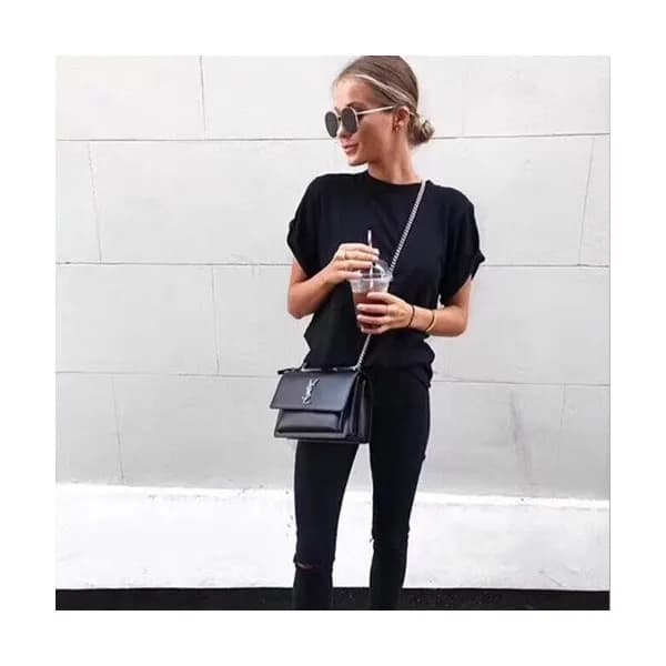 Saint Laurent Women Sunset Monogram Shoulder Bag ,… - 1