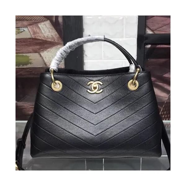 Chanel Women Leather Tote Shoulder Bag ,28CM - 샤넬 … - 1