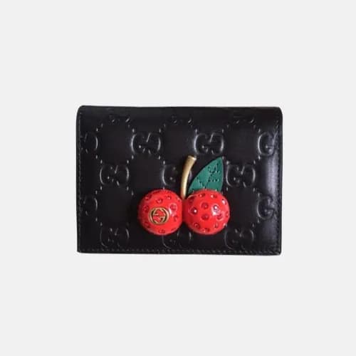 Gucci 2018 Ladies Cherry GG Card Case 476050 - 구찌 … - 1