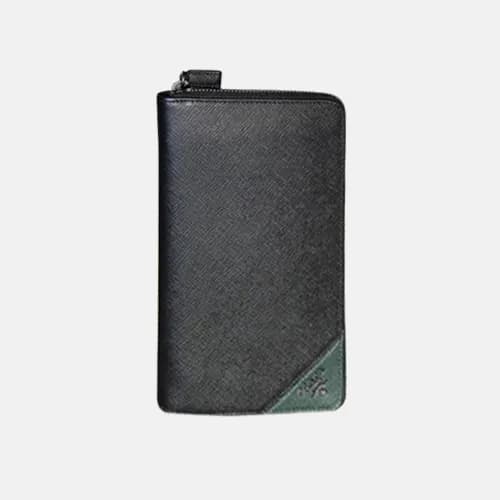 [베스트 상품] Prada 2018 Mens Saffiano Leather Zippy Lo… - 1