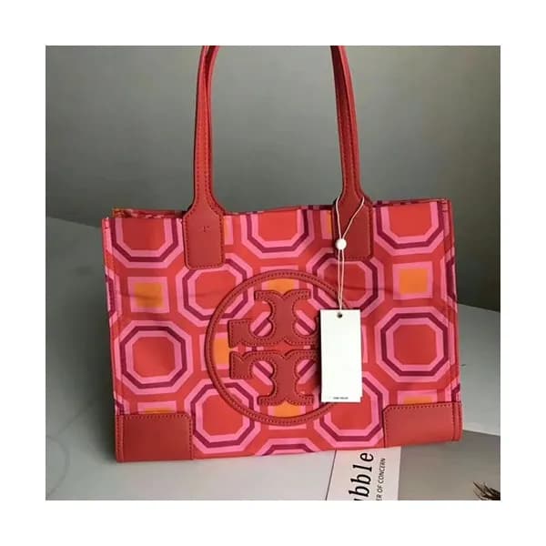 Tory Burch Ella Printed Tote Shopper Bag,34cm - 토리… - 1