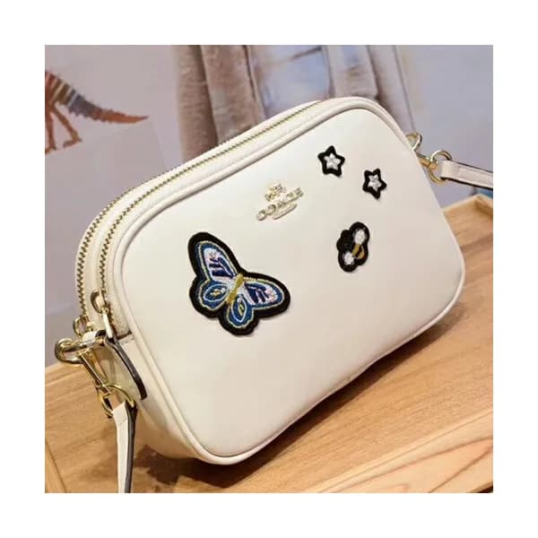 Coach Leather Shoulder Bag,19cm - 코치 레더 숄더백 25946,… - 1