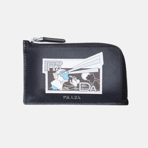 Prada 2018 Mens Saffiano Leather Card Holder 2MC02… - 1