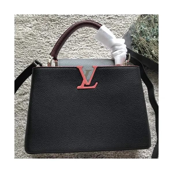 Louis Vuitton Capucines Tote Shoulder Bag,27cm- 루이… - 1