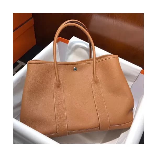 Hermes Garden Party Leather Tote Bag,36cm - 에르메스 가… - 1