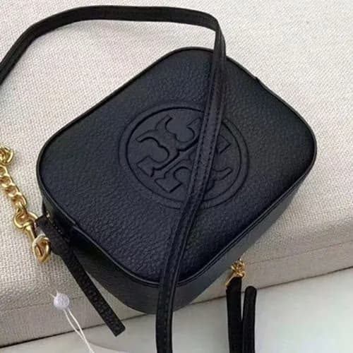 Tory Burch Limited-edition Leather Black Mini Came… - 1