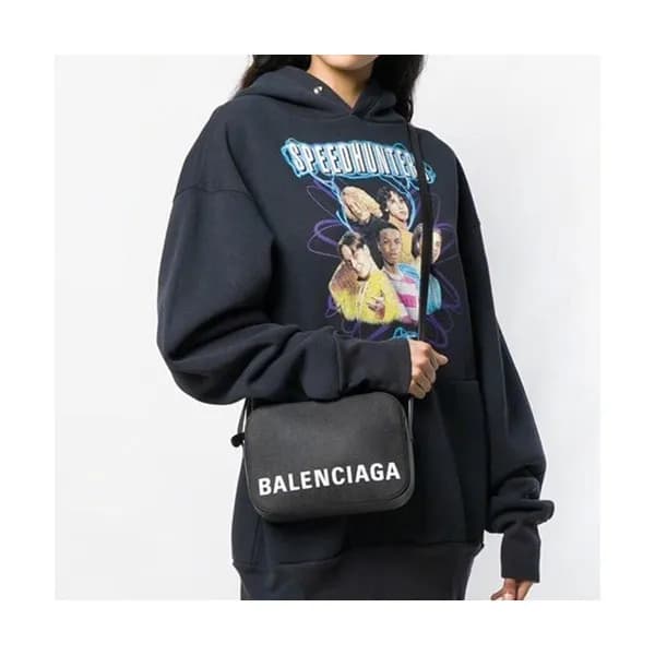 Balenciaga 2019 Leather Ville Camera Shoulder Bag,… - 1