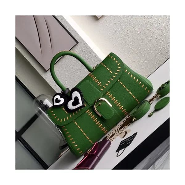 Delvaux 2019 Leather Tote Shoulder Bag,36s CM - 델보… - 1