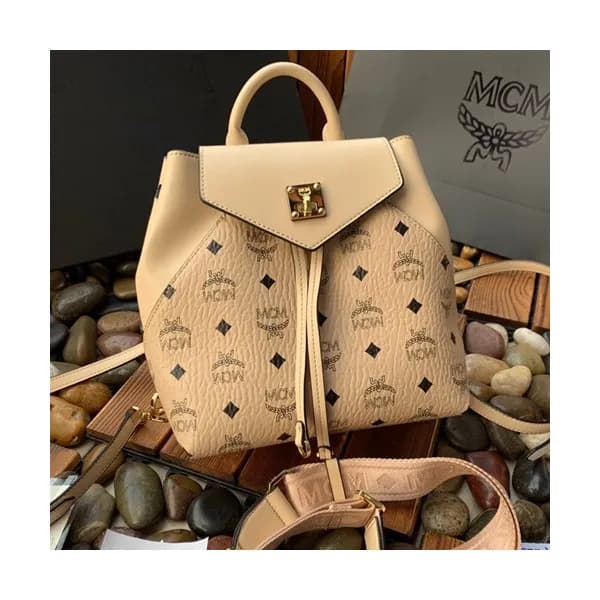MCM 2019 Essential Visetos Back Pack,24cm - 엠씨엠 20… - 1
