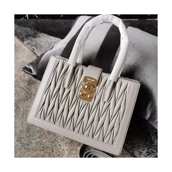 MiuMiu 2019 Matelasse Confidential Tote Shoulder B… - 1