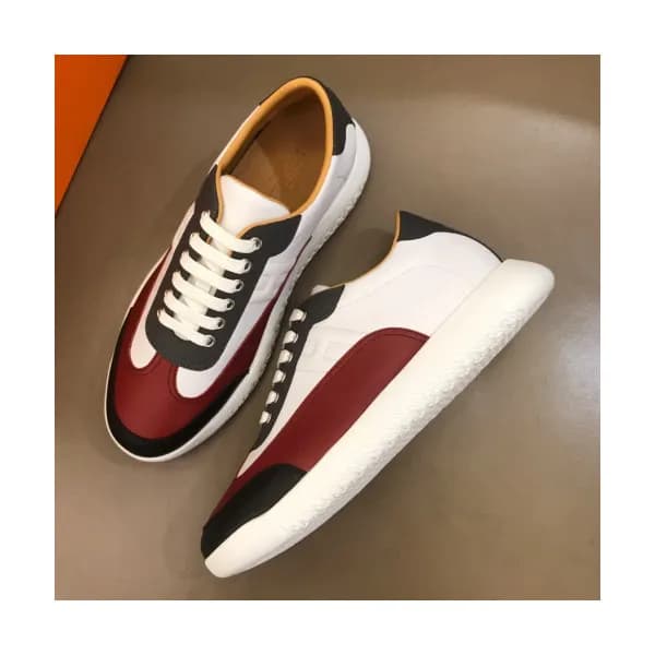 Hermes 2019 Mens Parfunms Business Leather Sneaker… - 1