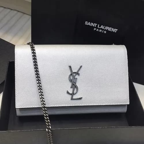 Saint Laurent Women Chain Satchel Shoulder Bag ,24… - 1