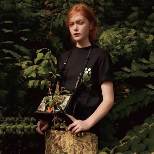 Loewe 2019 Mens Graffity Cotton Short Sleeved Tshi… - 1