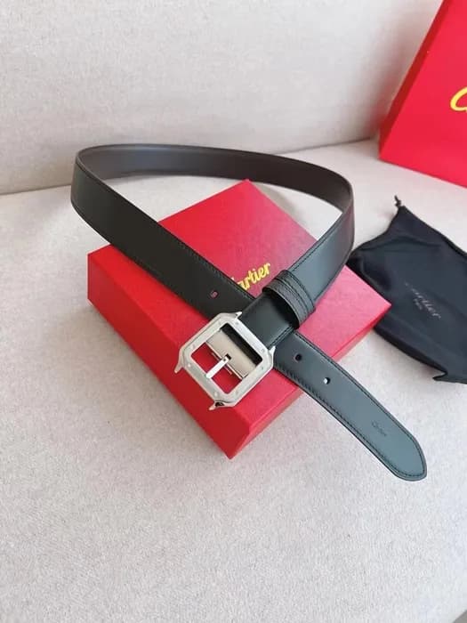 Cartier Mens Leather Belt - 까르띠에 남성용 레더 벨트 CARBT0… - 1