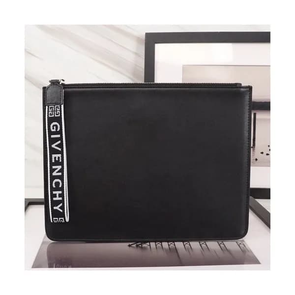 Givenchy 2019 Leather Clutch Bag,30cm - 지방시 2019 레… - 1
