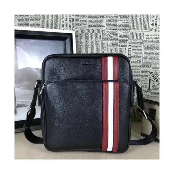 Bally 2019 Leather Shoulder Bag,30cm - 발리 2019 레더… - 1