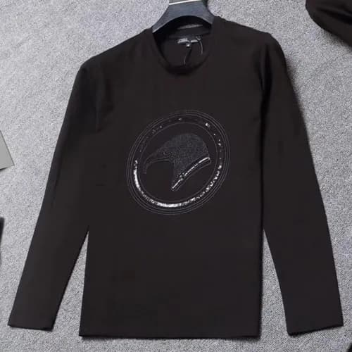 Armani 2019 Mens Cotton T-shirt - 알마니 2019 남성 코튼 긴… - 1