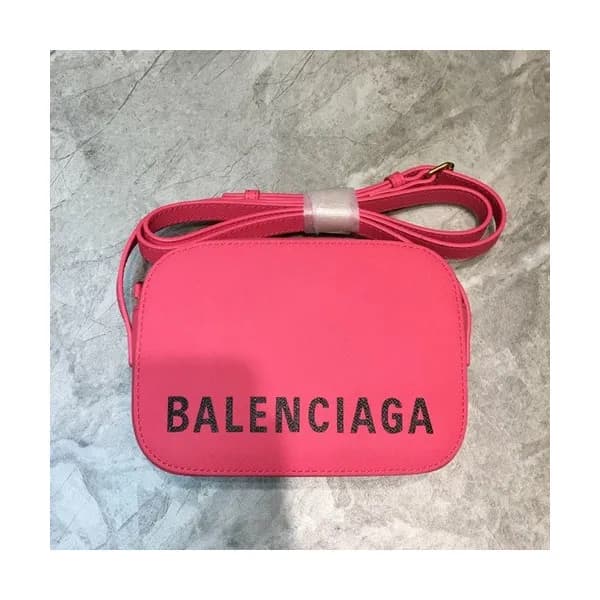 Balenciaga 2019 Leather Ville Camera Shoulder Bag,…