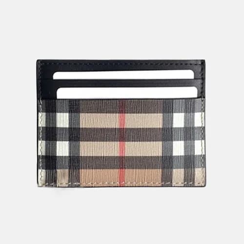 Burberry 2019 Canvas Card Purse - 버버리 남여공용 캔버스 카드… - 1