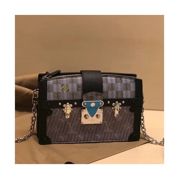 Louis Vuitton 2019 Trunk Clutch Shoulder Bag,20cm … - 1
