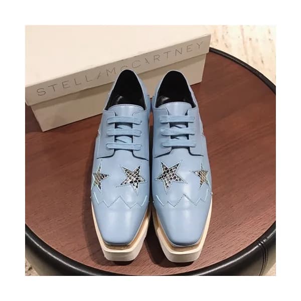 Stella McCartney 2019 Ladies Leather Platfrom Shoe… - 1