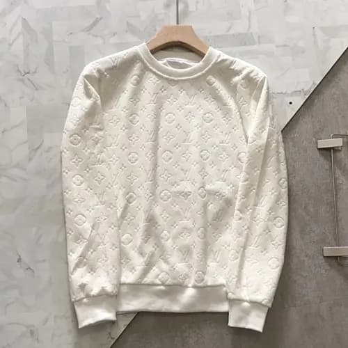 LouisVuitton 2019 Mm/Wm Logo Wolf Cotton Hood Tee … - 1