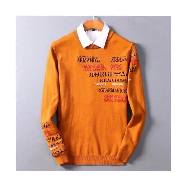 Armani 2019 Mens Crew Neck Wool Sweater - 알마니 201… - 1