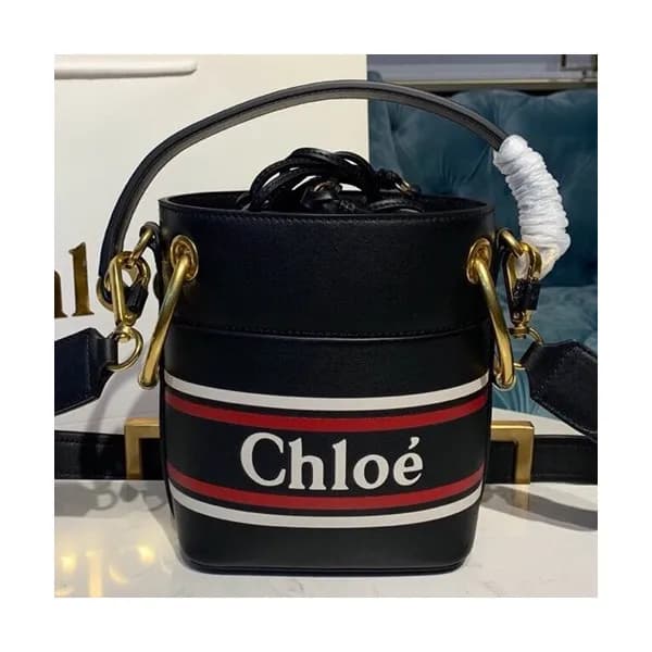 Chole 2019 Roy Leather Bucket Tote Shoulder Bag, 1… - 1