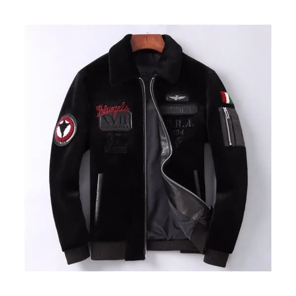 Armani 2019 Mens Casual Mink Jacket - 알마니 2019 남성 … - 1