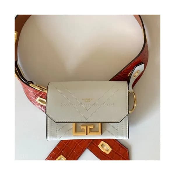 Givenchy 2019 Eden Leather Shoulder Bag / Hip Sack… - 1