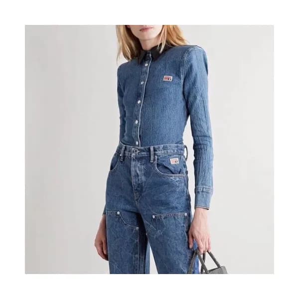 [알렉산더왕]Alexsander Wang 2019 Womens Trendy Denim Sh… - 1