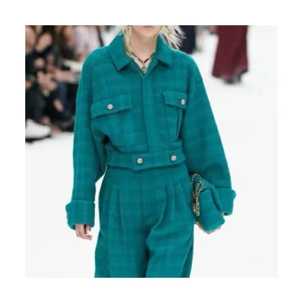 [샤넬]Chanel 2020 Womens Luxury Tweed Short Sleeved … - 1