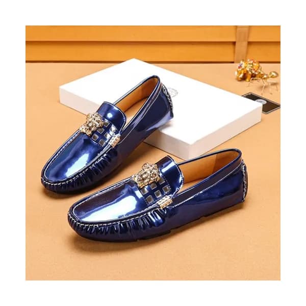 Versace 2019 Mens Leather Loafer - 베르사체 2019 남성용 … - 1